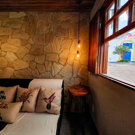 Casita Amarela Na Rua Mais Charmosa De Mucuge - Ba Villa Kültér fotó
