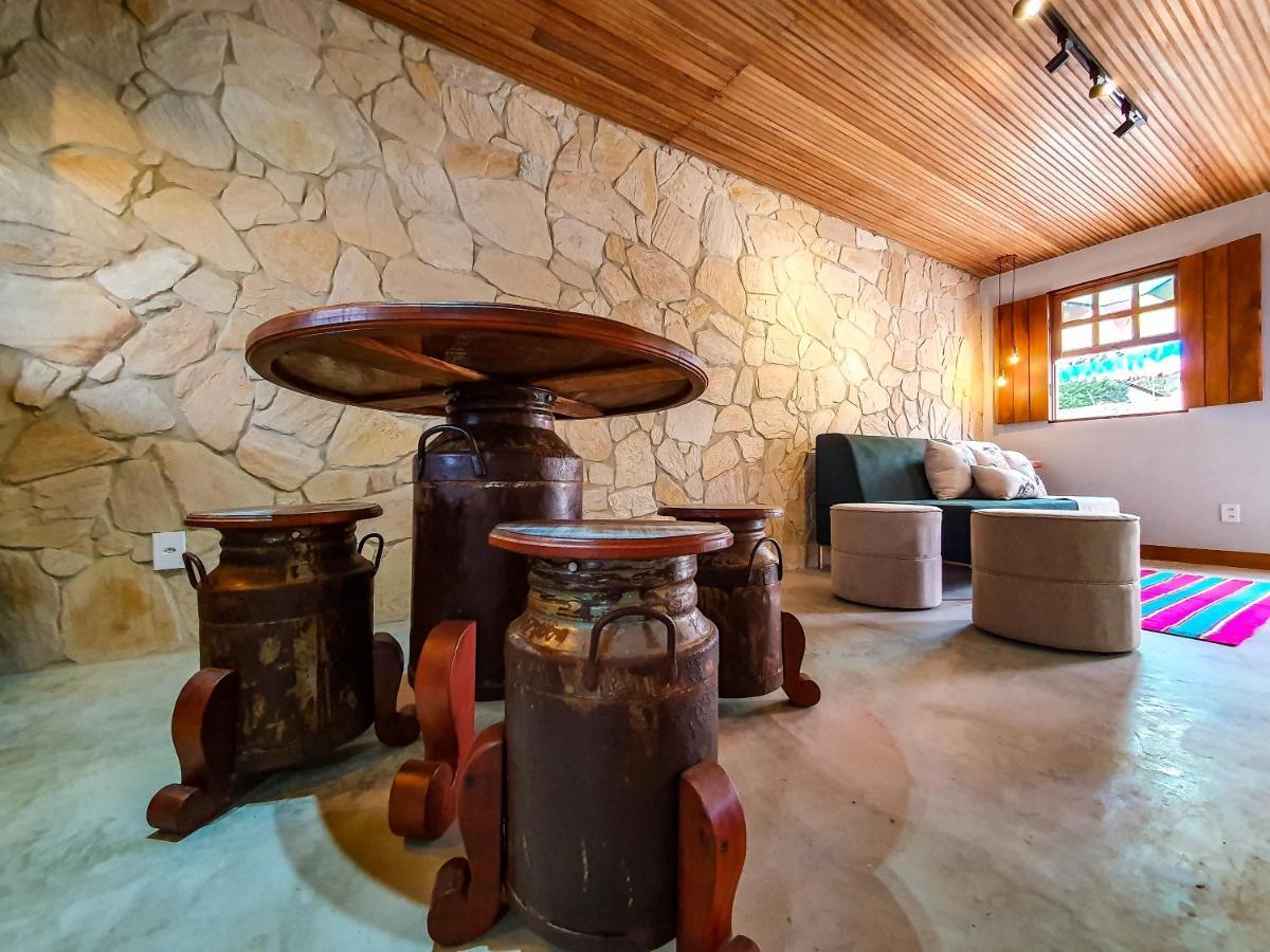 Casita Amarela Na Rua Mais Charmosa De Mucuge - Ba Villa Kültér fotó