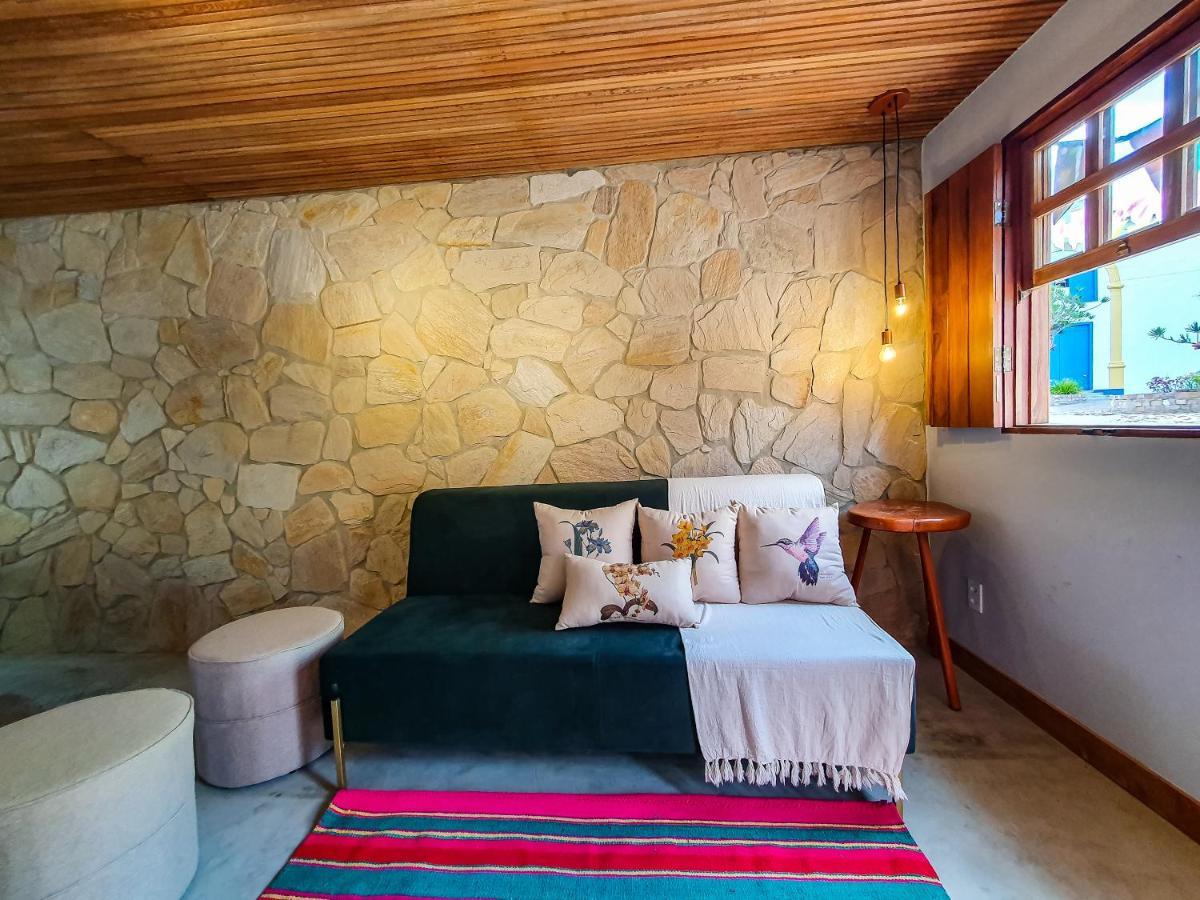 Casita Amarela Na Rua Mais Charmosa De Mucuge - Ba Villa Kültér fotó