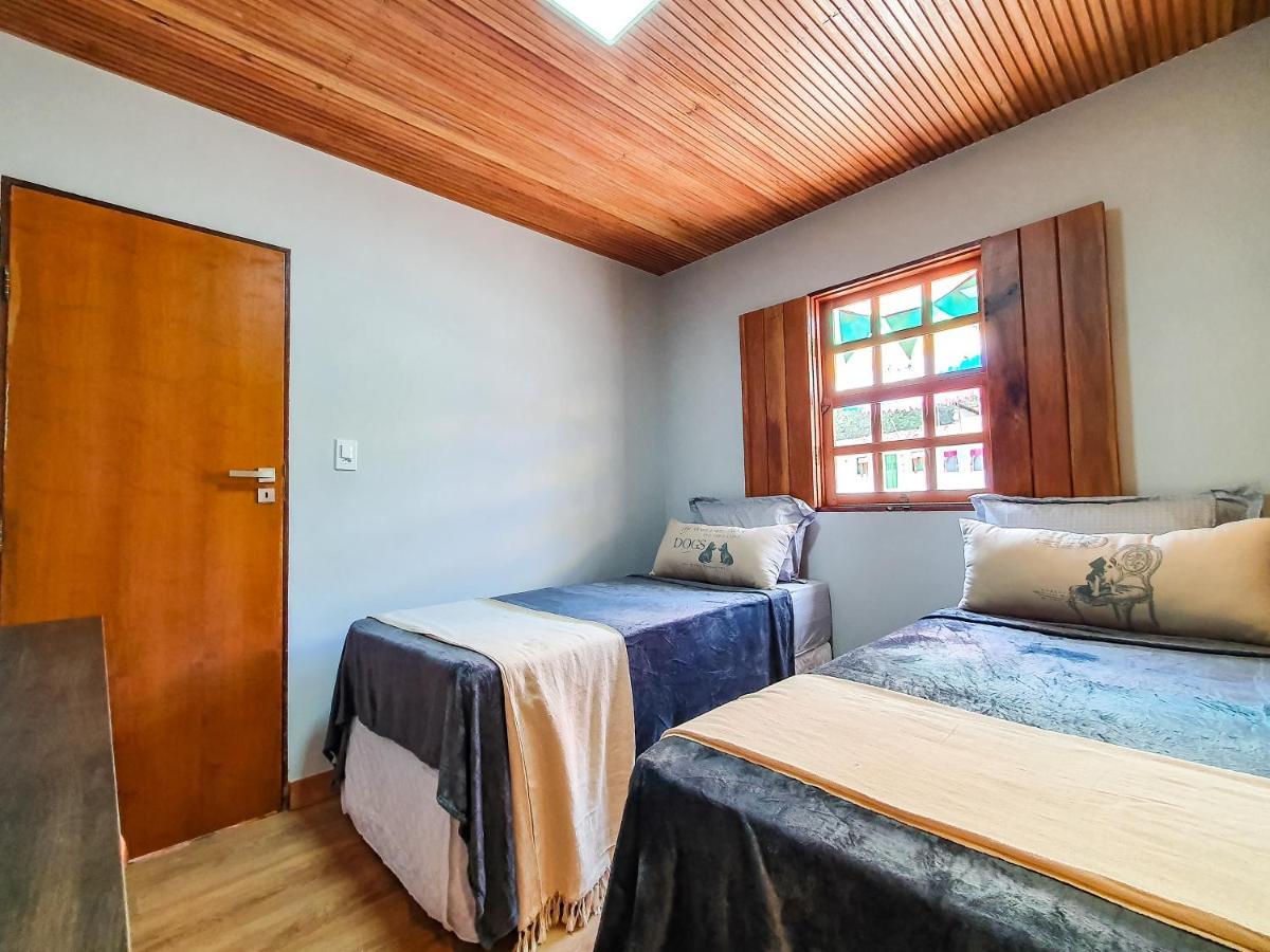 Casita Amarela Na Rua Mais Charmosa De Mucuge - Ba Villa Kültér fotó