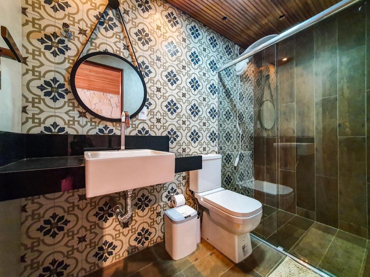 Casita Amarela Na Rua Mais Charmosa De Mucuge - Ba Villa Kültér fotó