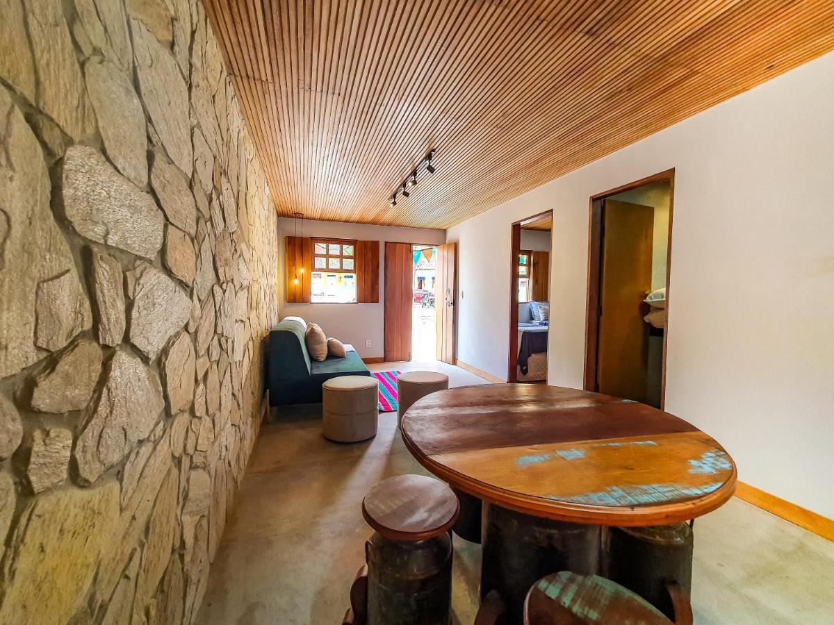 Casita Amarela Na Rua Mais Charmosa De Mucuge - Ba Villa Kültér fotó